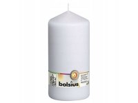 Bolsius svíčka válec bílá 200x98mm